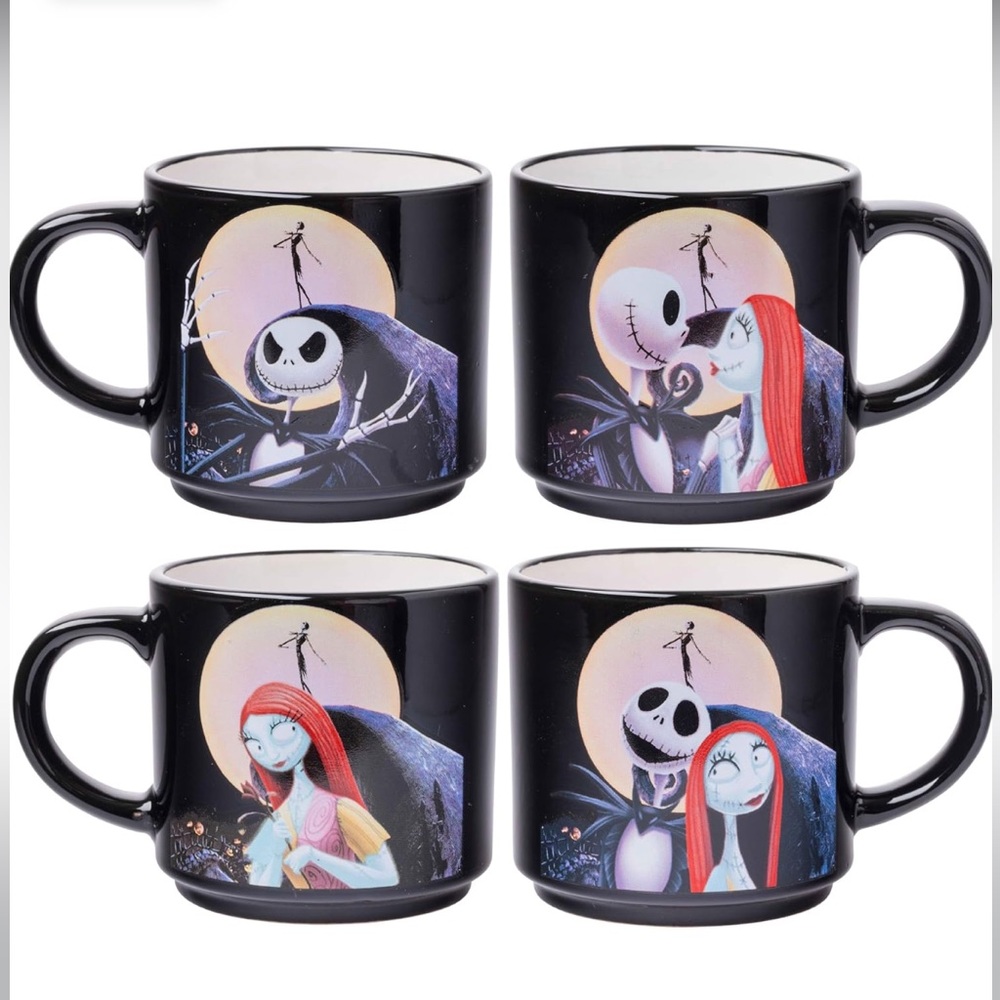 Nightmare Before Christmas Coffee Mug Set